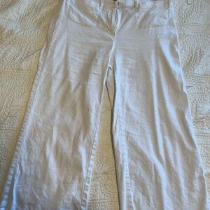 J. Jill Cream Wide Leg Pants